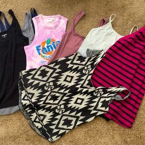 Bundle of tank tops size XS